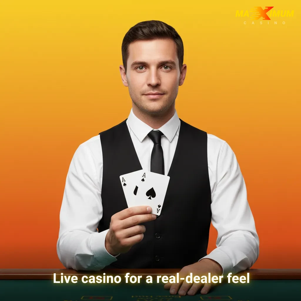 Live casino with real dealer, multi-angle cameras and chat; roulette, blackjack, baccarat, Crazy Time, Monopoly Live.