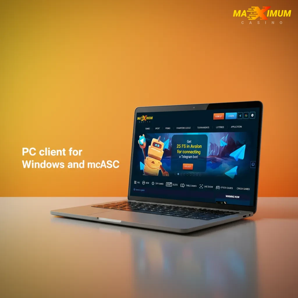 Windows and macOS: No desktop client needed. Bet and play casino in any modern browser on the official site.