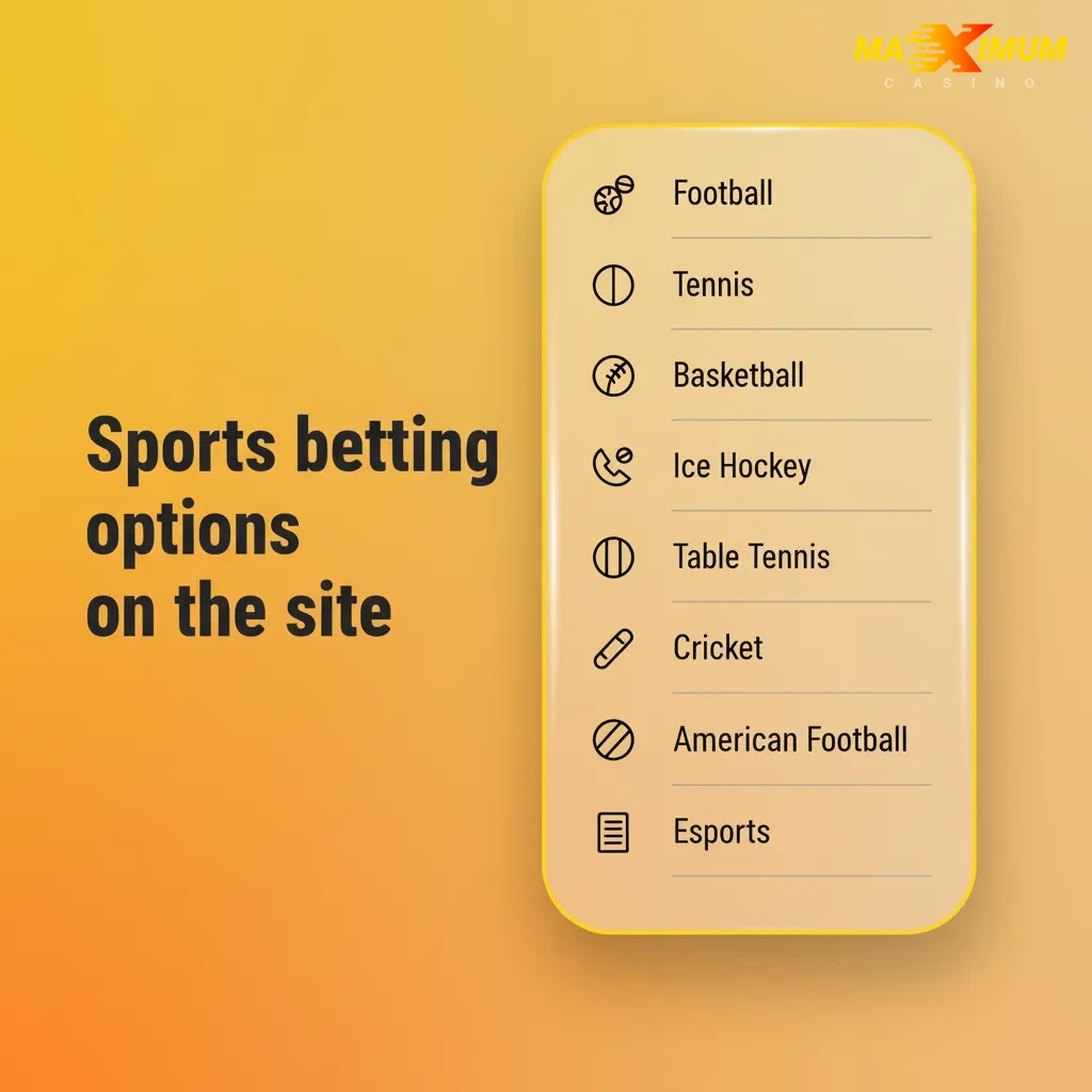 Sports betting site showing markets for football, horse racing, tennis, cricket and rugby, with pre-match and in-play options