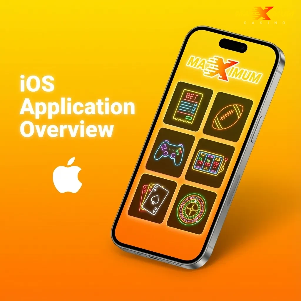 iOS betting app interface showing live betting, casino games, and account features on iPhone and iPad devices